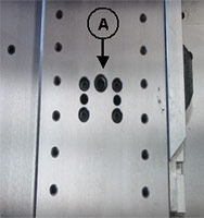 X-Axis Ball Screw Lubrication