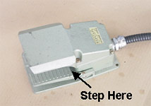 Foot Step Air Collet Closer Foot Step Air Collet Closer