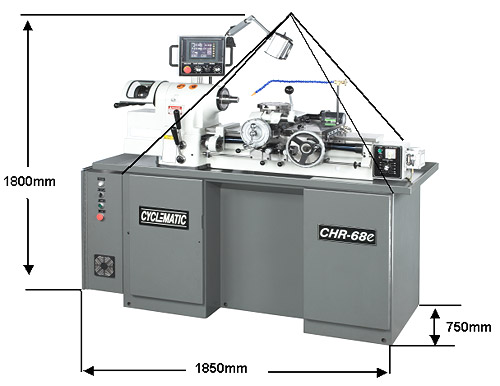 CHR-68e Toolroom Lathe Series CHR-68e Toolroom Lathe Series