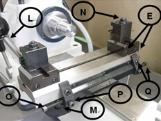 Double Cross Slide Adjustment Double Cross Slide Adjustment