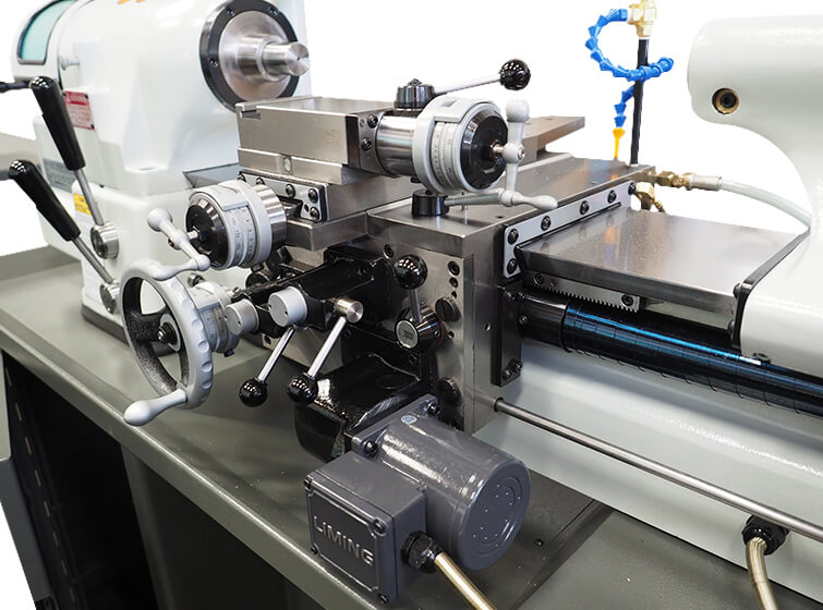 Work Area of CTL-618EVS High-Precision Toolroom Lathe