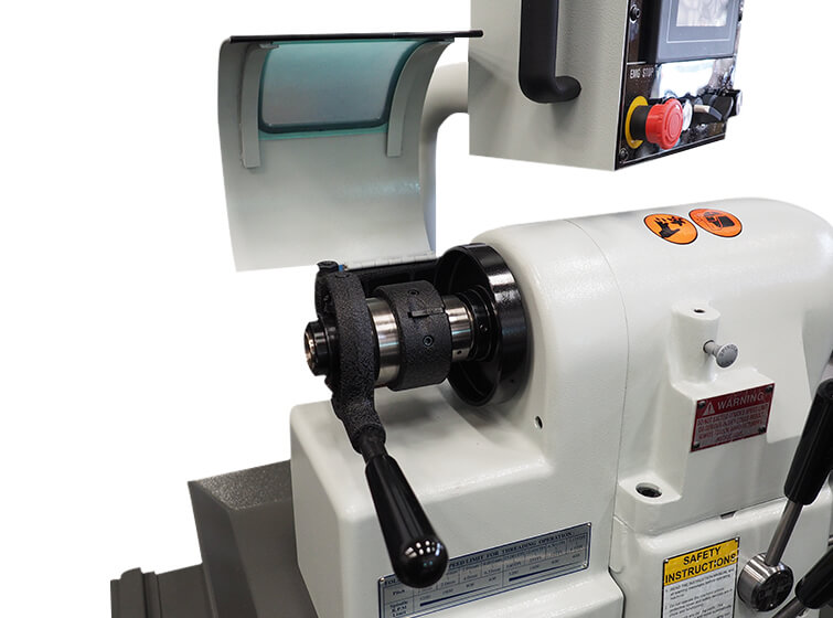 Work Area of CNC Digital Lathe | CTL-618e