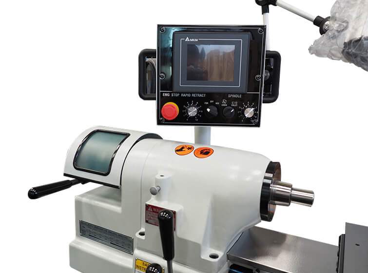 Work Area of CNC Digital Lathe | CTL-618e